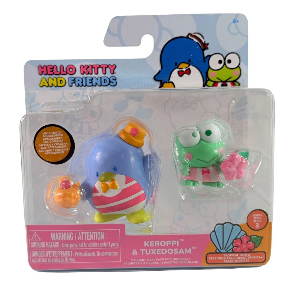 Sanrio Hello Kitty and Friends Keroppi Tuxedosam Multi New Tropical Party Pack